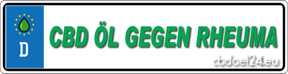 CBD gegen Rheuma