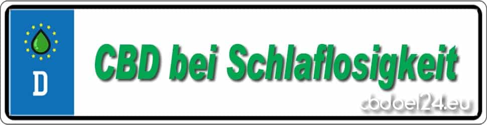 CBD Öl gegen Schlaflosigkeit